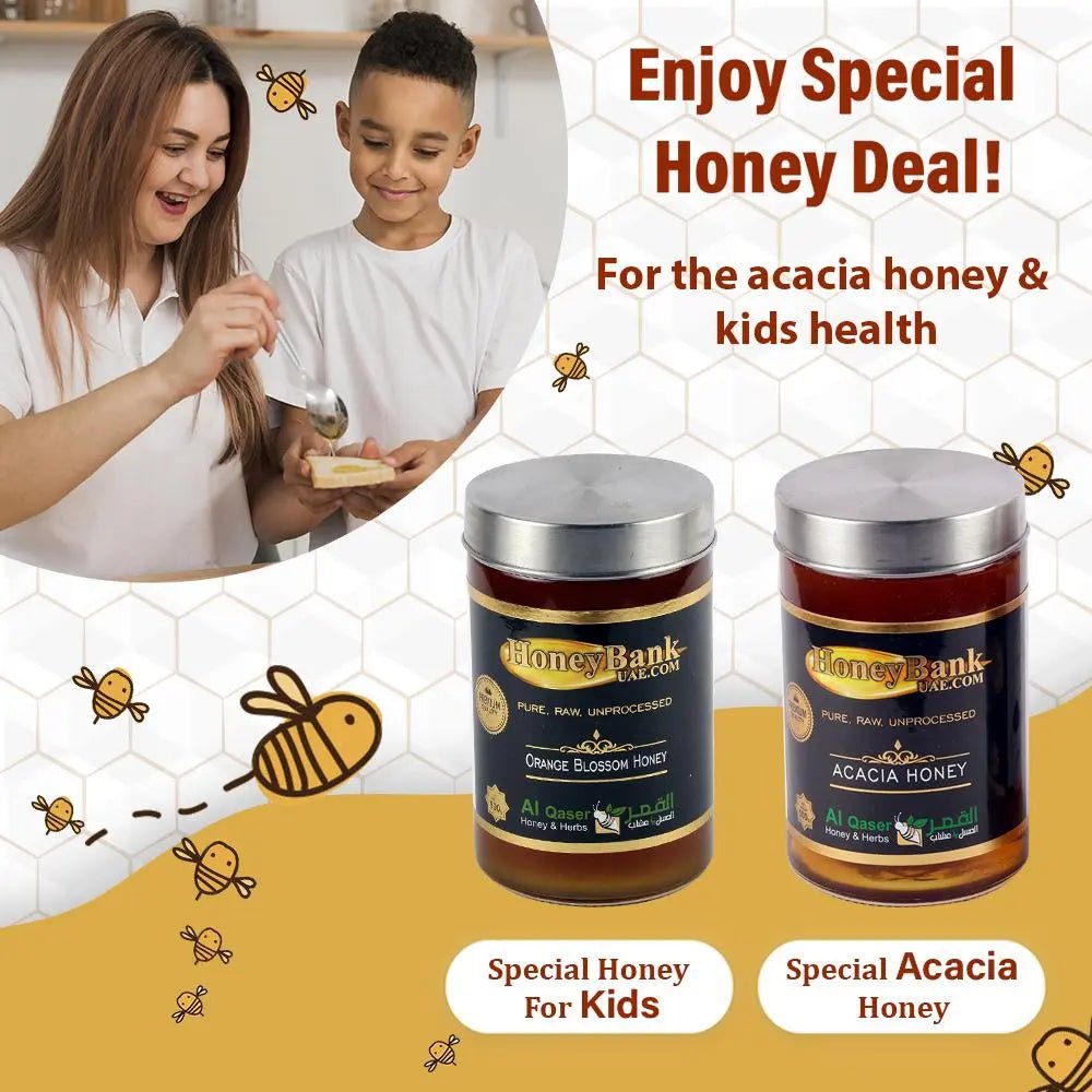 Combo Offer Acacia Honey & Orange Blossom Honey - honeybankuae